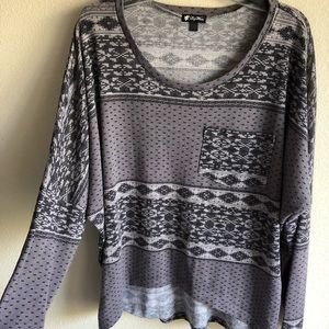 Lightweight cropped sweater